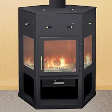 Стальная печь-камин Мета «Енисей с плитой» 5fbd4dcd-fe54-11eb-8c34-2cf05dd22189