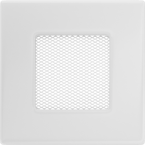 Вентиляционная решетка Kratki «11B» (110x110 мм, Белый)