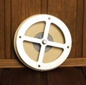 Вентиляционный клапан круглый (основание оцинковка) (Ф100 мм, ВКЦ)