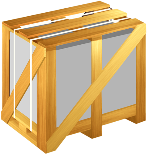 Ящик для транспортировки стекла