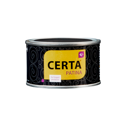 Термостойкая патина по металлу Certa «Certa-Patina» (0,16 кг, 700°C, Банка, Золото)