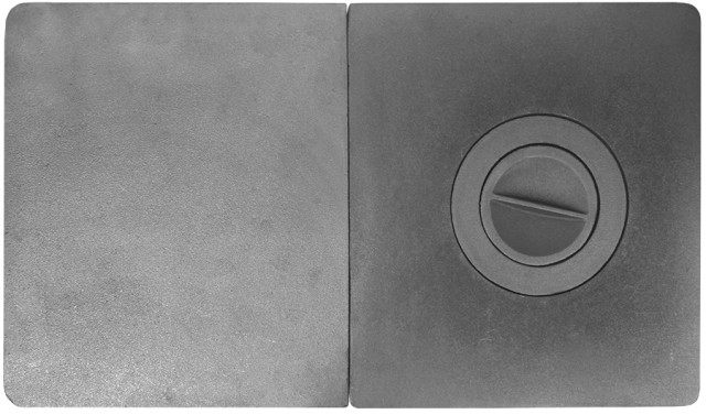 Плита печная ПС1-11 (Р) (710x410 мм, Без покраски) (Рубцовск)