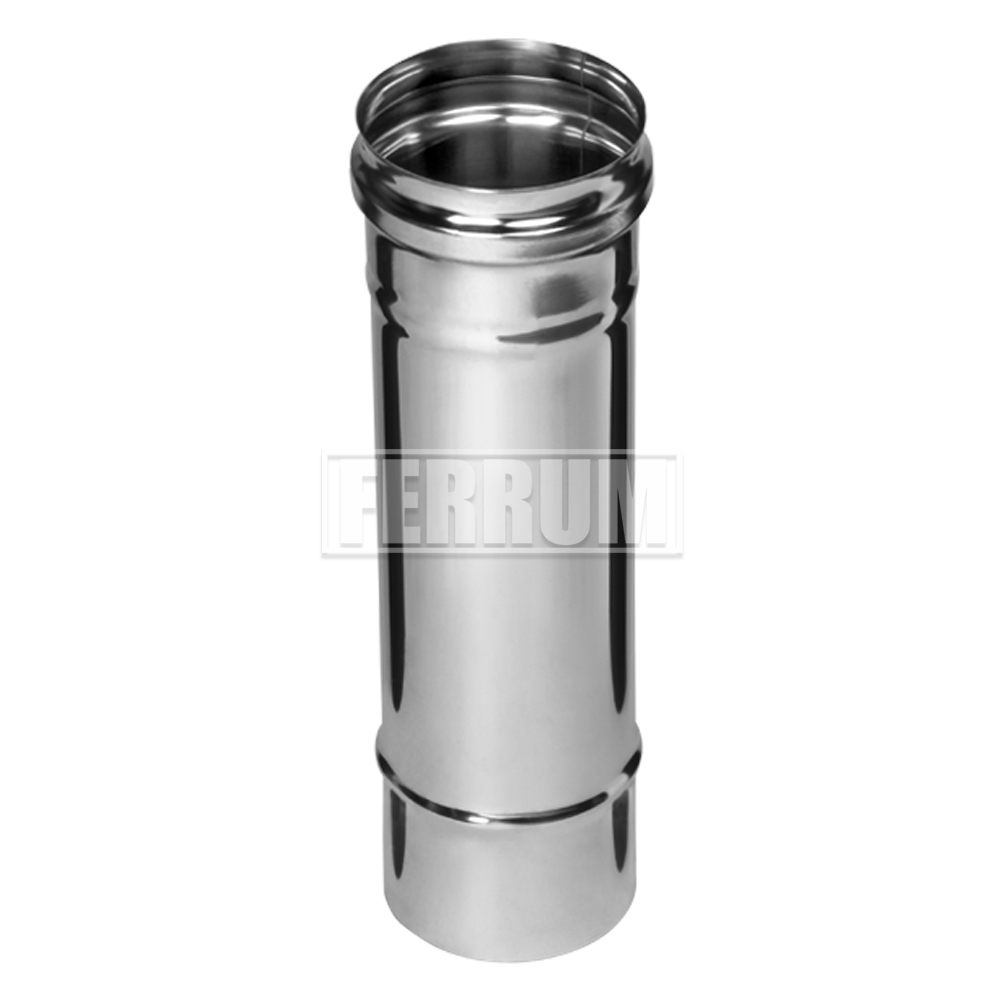 Дымоход 0,25 м (430/0,8 мм) Ф160 (Феррум)