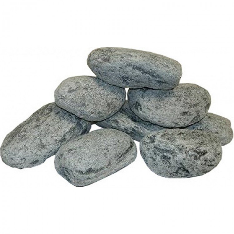 Камень для бани «Талькохлорит» (Обвалованный, Коробка, 20 кг) (Скандинавия)