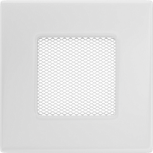 Вентиляционная решетка Kratki «11B» (110x110 мм, Белый)