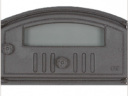 Дверца хлебной печи SVT 426 (универсальная, стекло) (495x215/275 мм)