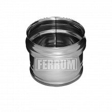 Заглушка внешняя д/трубы (430/0,5 мм) Ф135 (Феррум)