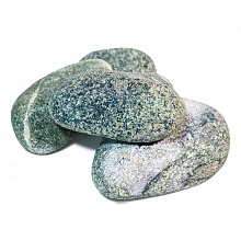 Камень для бани «Жадеит» (Обвалованный, Ведро, 10 кг) (Теплоконтакт)