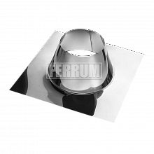 Крышная разделка прямая (430/0,5 мм) Ф350 (Феррум)