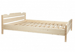 Кровать 2-х спальная «ГК Форест» (1600х2000 мм, серия EcoForest, Сосна, АВ)