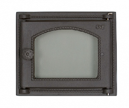 Дверца духовки SVT 451 (универсальная, стекло) (300x250 мм)