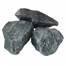 Камень для бани «Порфирит» (Колотый, Коробка, 20 кг) (Онежская каменка)