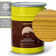 Пропитка для древесины 3в1 «Certa» (0,9 л, Сосна)