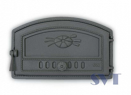 Дверца хлебной печи SVT 422 (герметичная, правосторонняя, сплошная) (410x180/230 мм)