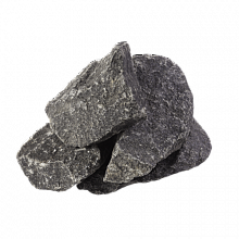 Камень для бани «Долерит» (Колотый, Ведро, 10 кг) (Огненный камень)