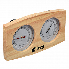 Термометр с гигрометром для бани и сауны (24,5х13,5х3 см, Артикул 18024) (Банные штучки)