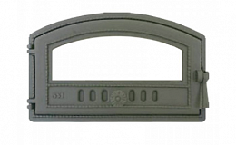 Дверца хлебной печи SVT 423 (герметичная, левосторонняя, стекло) (410x180/230 мм)